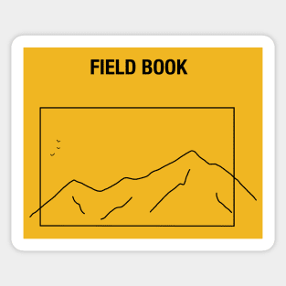 Field Book Sticker